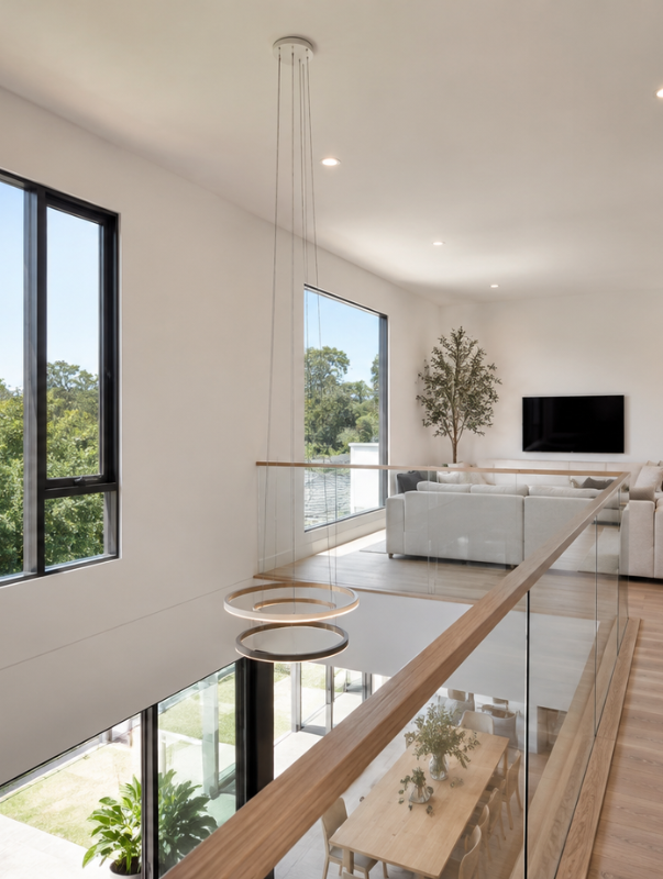 Second Storey Additions Adelaide with a modern interior and natural light
