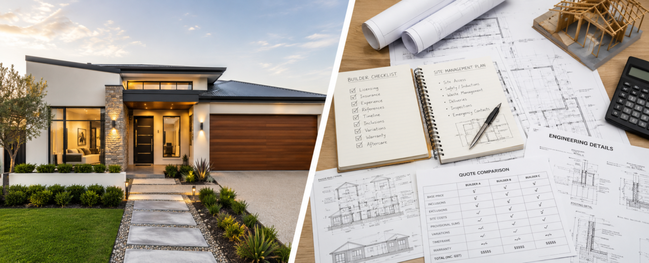 Construction Companies Adelaide - Finsihed lucury home and process checklists